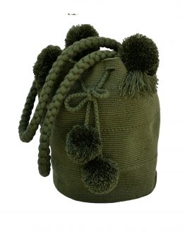 Mochila L pompons