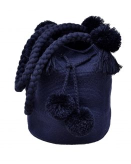 Mochila L pompons
