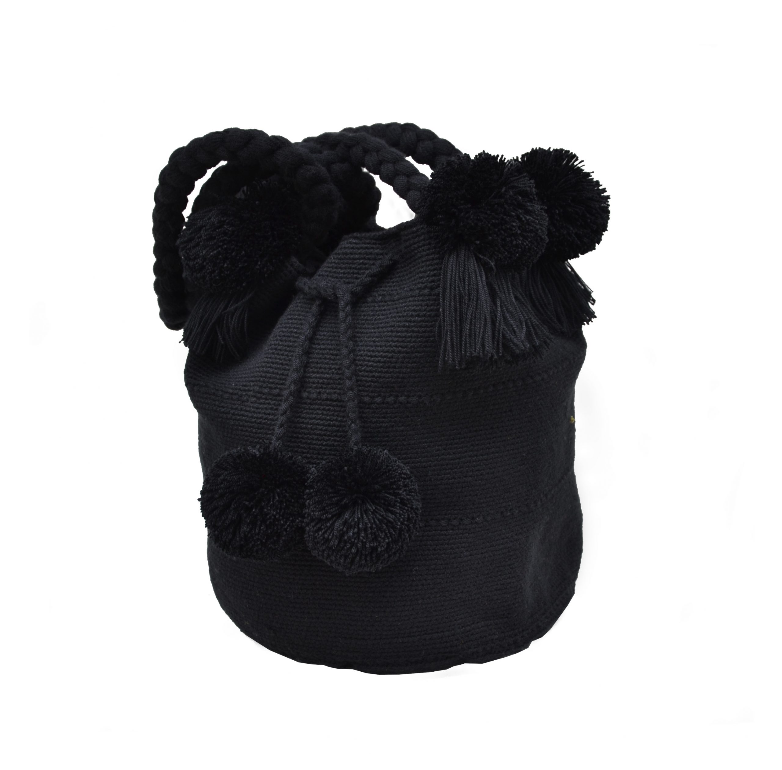 Mochila L pompons
