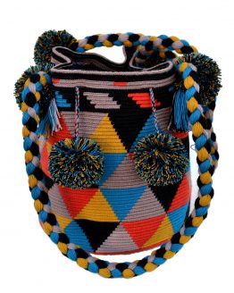 Mochila L pompons